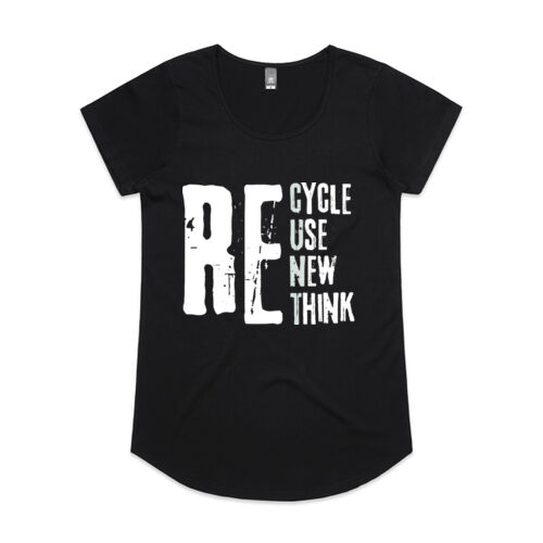 Make a Statement: RE- Inspired Social Responsibility - Womens Mali T-shirt Thumbnail