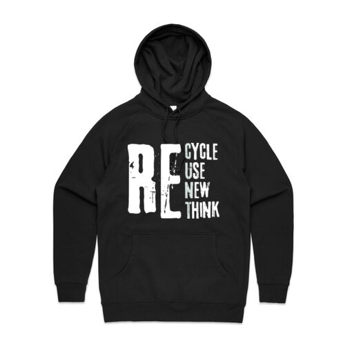 Make a Statement: RE- Inspired Social Responsibility - Mens Supply Hoodie Thumbnail