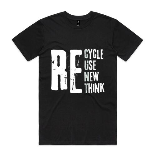 Make a Statement: RE- Inspired Social Responsibility - Mens Staple T-shirt Thumbnail