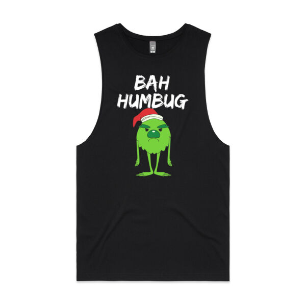 Christmas | Bah Humbug - Mens Barnard Tank Thumbnail