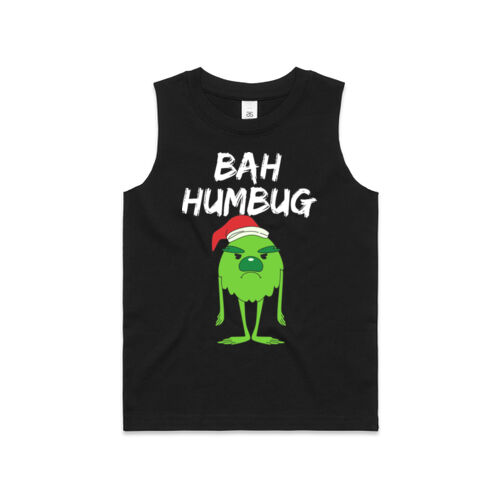 Christmas | Bah Humbug - Kids Barnard Tank Thumbnail