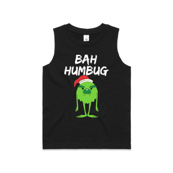 Christmas | Bah Humbug - Kids Barnard Tank Thumbnail