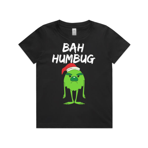 Christmas | Bah Humbug - Kids T-Shirt Thumbnail