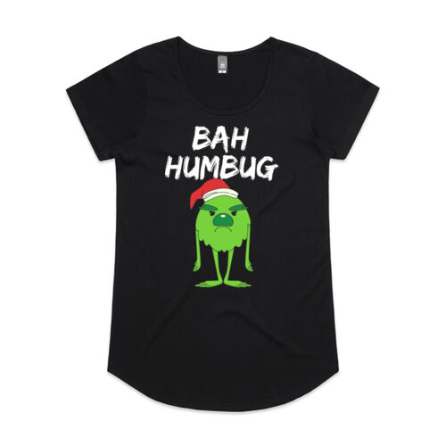 Christmas | Bah Humbug - Womens Mali T-Shirt Thumbnail