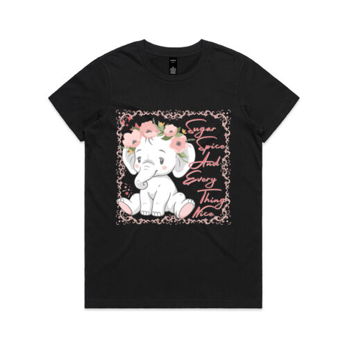 SUGAR SPICE AND EVERYTHING NICE - Womens Mali T-Shirt Thumbnail