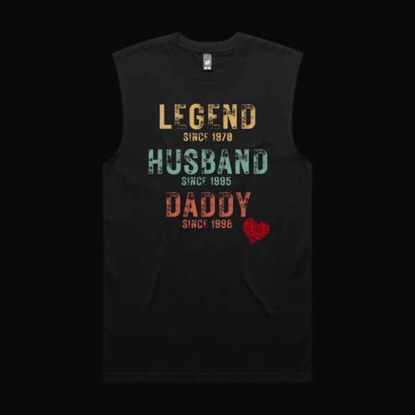 Legend. Husband. Daddy Vintage Tank Thumbnail
