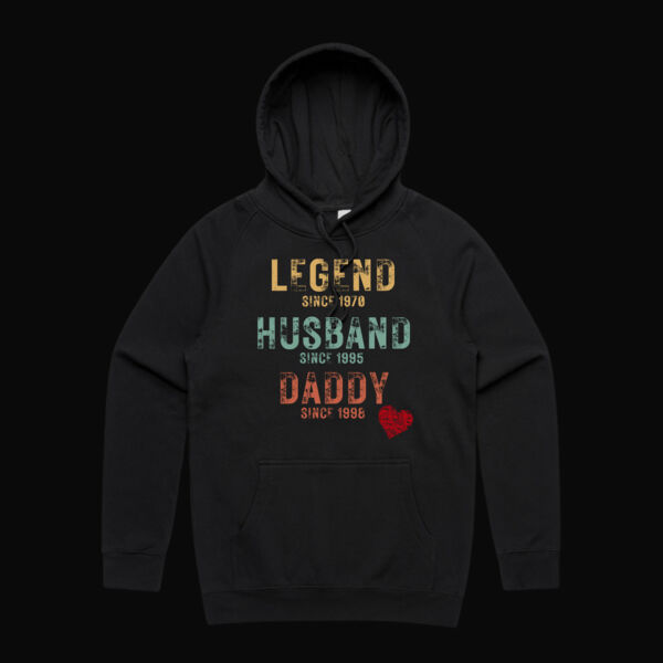 Legend. Husband. Daddy Vintage T-Shirt Thumbnail